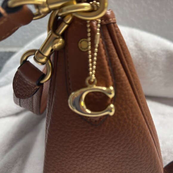 Coach Cary Crossbody in saddle - Picture 3 of 9